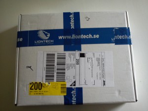 I got a letter from Liontech the other day