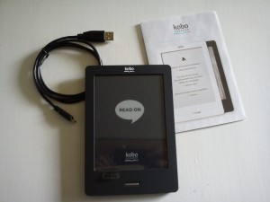 Kobo Touch uppackad